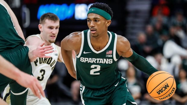 Michigan State guard Tyson Walker